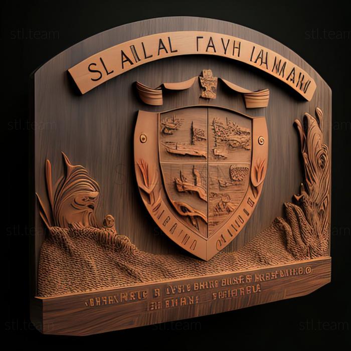 3D модель Фолклендські острови Стенлі (STL)